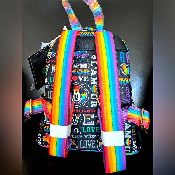 Disney Pride Loungefly Backpack NWT - Picture 3 of 8